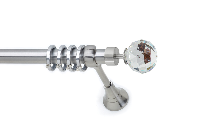 Anartisi Κουρτινόξυλο Φ25 Νίκελ Σατινέ S13